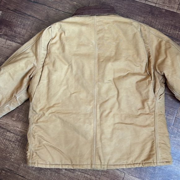 Carhartt loose fit firm duck insulated traditional coat jacket 3 warmest rating - Picture 9 of 13